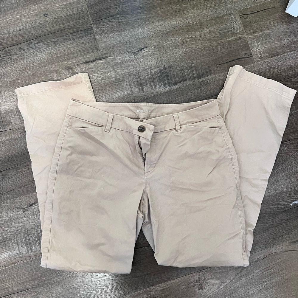 Old Navy Tan Boot Cut Pants